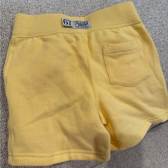 Ralph Lauren Sunny Yellow Kids Shorts - Picture 2 of 3